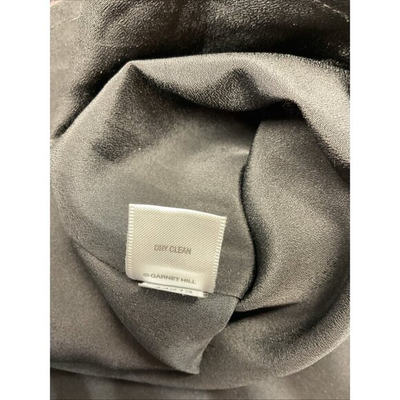 Garnet Hill Floral MIDI Skirt size S Flowy pockets Boho Career Modest‎ pull on - Picture 8 of 12